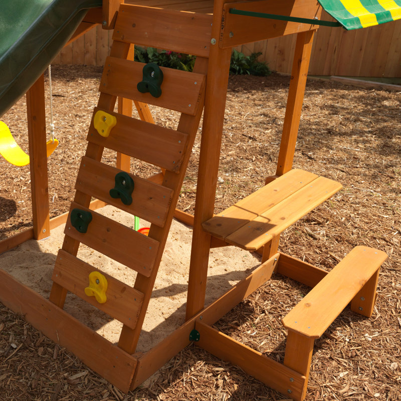 KidKraft Spring Meadow Wooden Swing Set & Reviews Wayfair